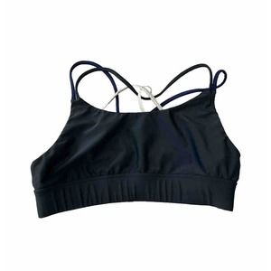 NWT‎ Vie Active Sports Bra Strappy Lola Bra in Gray Women’s Size Large Msrp $58